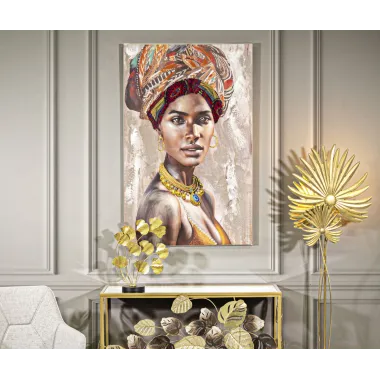 OBRAZ NA PŁÓTNIE KIM 80x3x120 cm